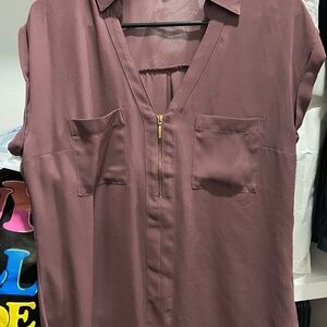 Lavender Express top sz medium